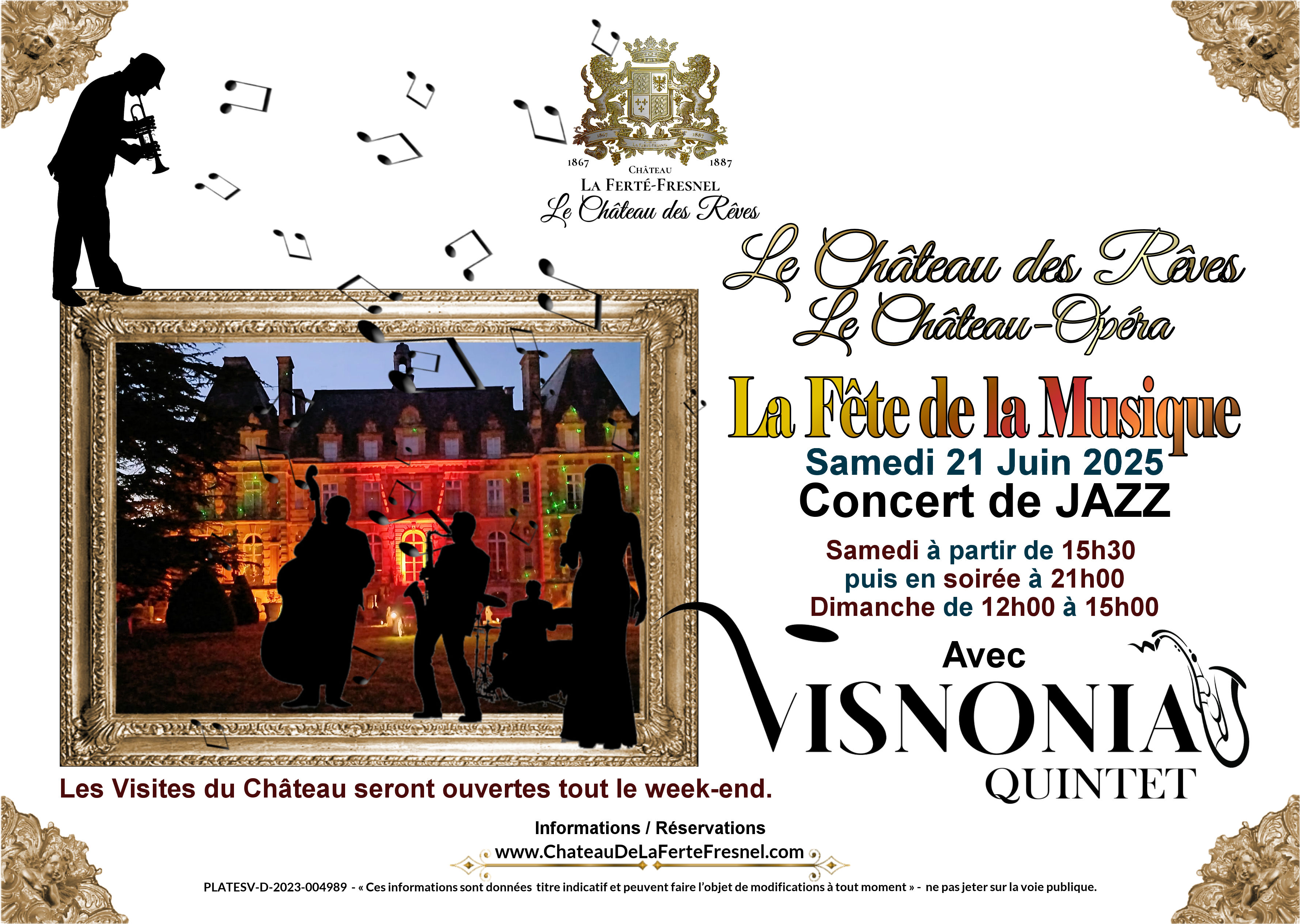 Concert de Jazz au Château - Visnonia